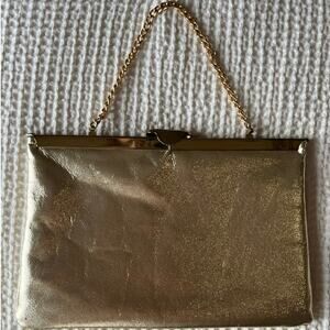 Vintage Gold Clutch